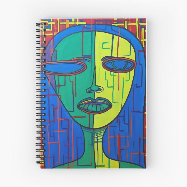 Artikelvorschau, AquaPop Expressionistisches Gesicht entworfen und verkauft von MarkV71.