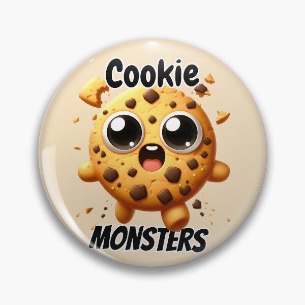 Item preview, Cookie Monsters: Cute & Playful Cookie Design designed and sold by Dantin.