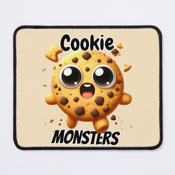 Item preview, Cookie Monsters: Cute & Playful Cookie Design designed and sold by Dantin.