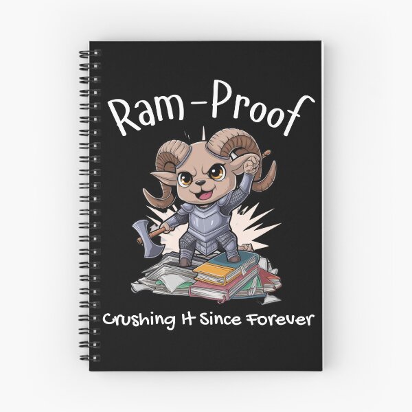 Item preview, Crushing It Ram Style designed and sold by HexaDaisy.