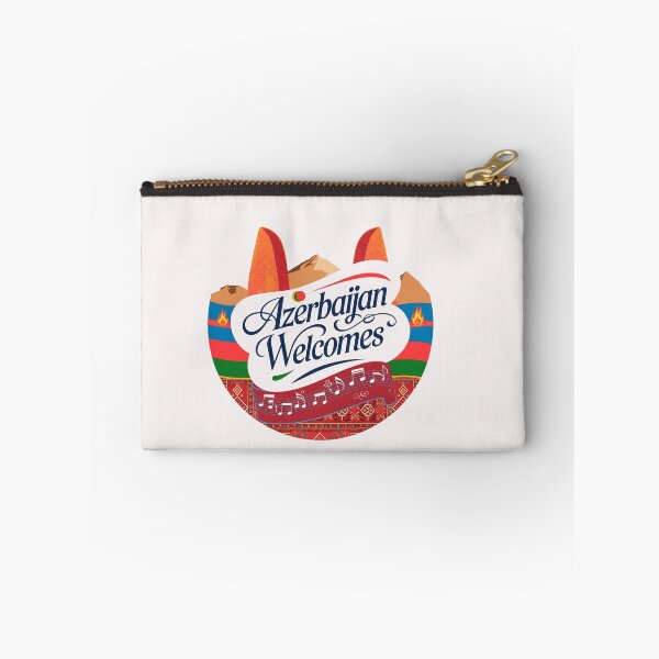 Item preview, Azerbaijan Welcomes Flag Map Culture designed and sold by AnimalsDH305.