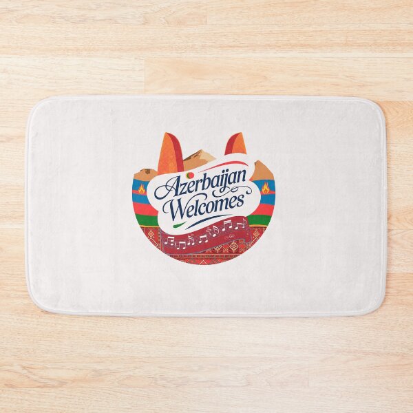 Item preview, Azerbaijan Welcomes Flag Map Culture designed and sold by AnimalsDH305.