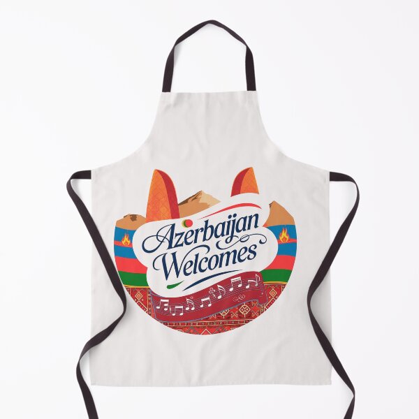 Item preview, Azerbaijan Welcomes Flag Map Culture designed and sold by AnimalsDH305.