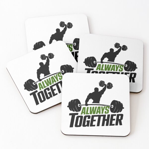 Item preview, Always together gym theme designed and sold by BugiDesignArt.