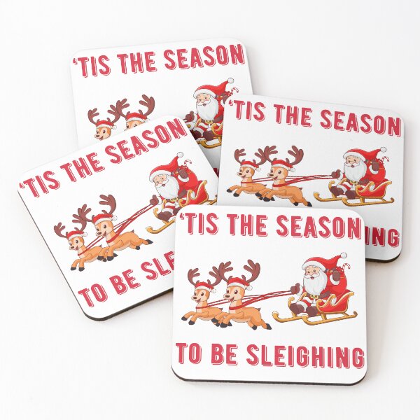 Item preview, Tis' The Season To Be Sleighing Funny Christmas  designed and sold by MomentumCloset.