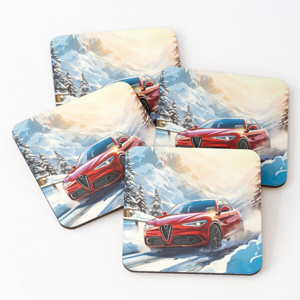 Item preview, Alfa Romeo Stelvio Redefining Winter Adventures designed and sold by RevUpDesign.