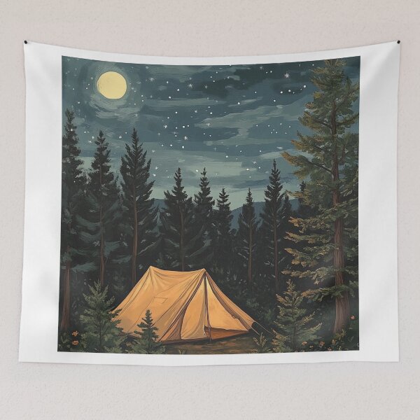 Item preview, Tent In the Forest designed and sold by HardysHouse.