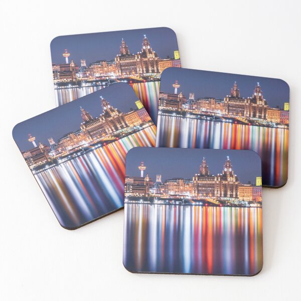 Item preview, Liverpool waterfront reflections designed and sold by Pixancards.