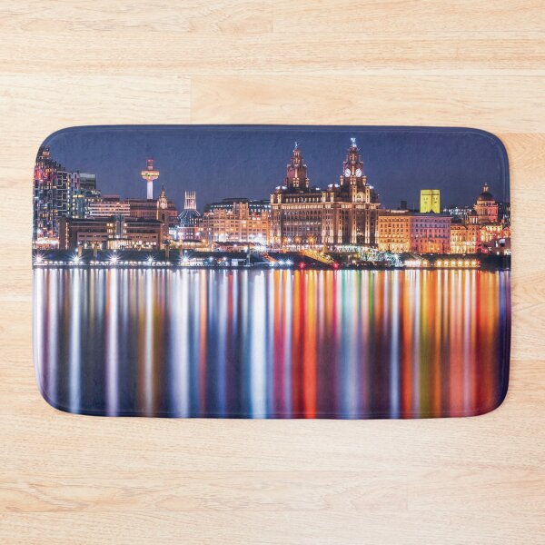 Item preview, Liverpool waterfront reflections designed and sold by Pixancards.