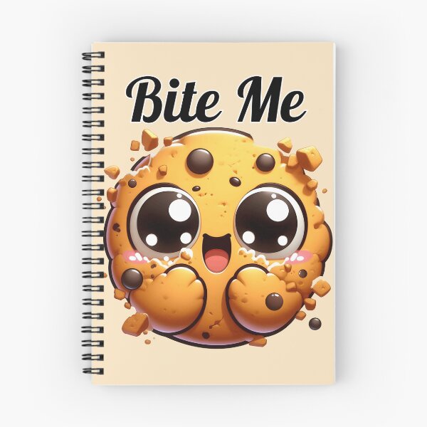 Item preview, Bite Me: Cute Kawaii Cookie with Attitude designed and sold by Dantin.