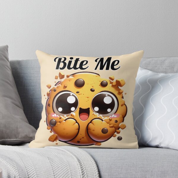Item preview, Bite Me: Cute Kawaii Cookie with Attitude designed and sold by Dantin.
