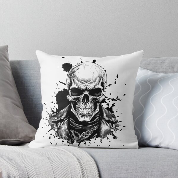 Item preview, Biker Skull designed and sold by TeeLabDesign.