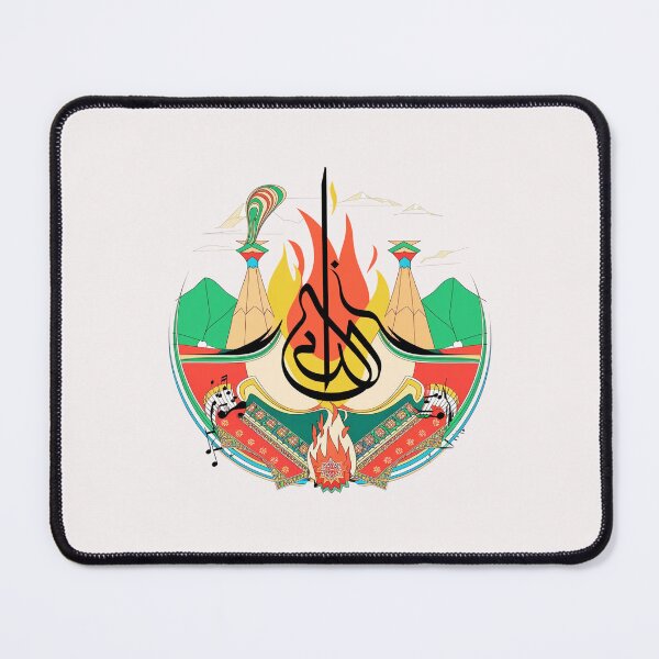 Item preview, Azerbaijan Welcomes Flag Map Culture designed and sold by AnimalsDH305.