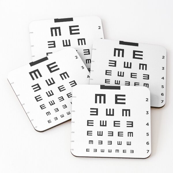 Item preview, Tumbling E Eye Chart for Vision Testing designed and sold by safetysignprod.