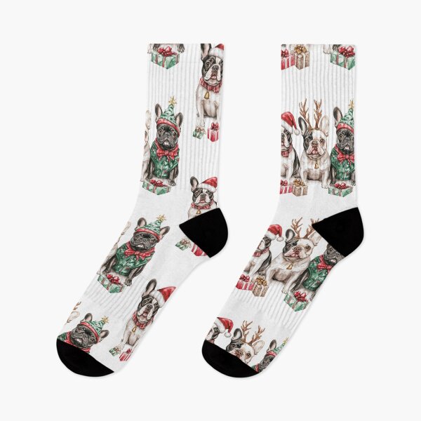 Item preview, Festive Frenchie Pups designed and sold by rmcbuckeye.