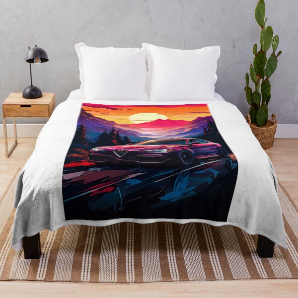 Item preview, Alfa Giulia Quadrifoglio At Sunset  designed and sold by RevUpDesign.