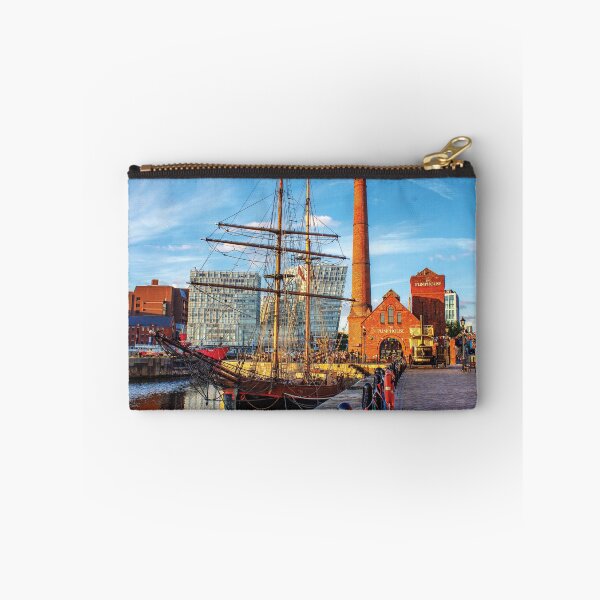 Item preview, Summer scene on Liverpool`s Albert dock designed and sold by Pixancards.
