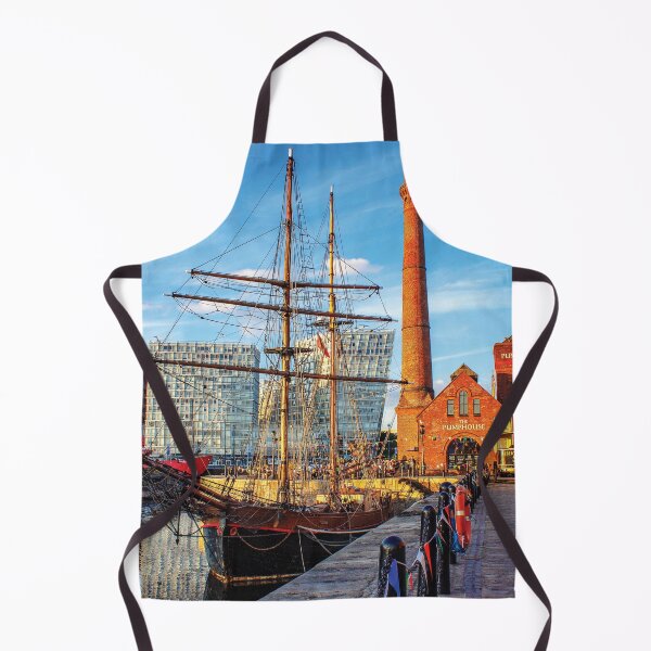 Item preview, Summer scene on Liverpool`s Albert dock designed and sold by Pixancards.