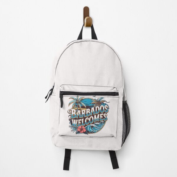 Item preview, Barbados Welcomes  Flag Map Culture designed and sold by AnimalsDH305.