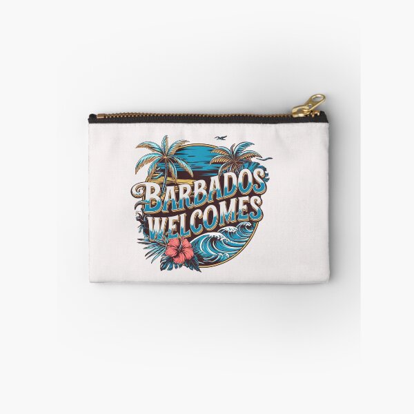Item preview, Barbados Welcomes  Flag Map Culture designed and sold by AnimalsDH305.