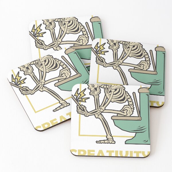 Item preview, Life of the skeleton, Creativity doesn't flow effortlessly designed and sold by JoyfulCreations.