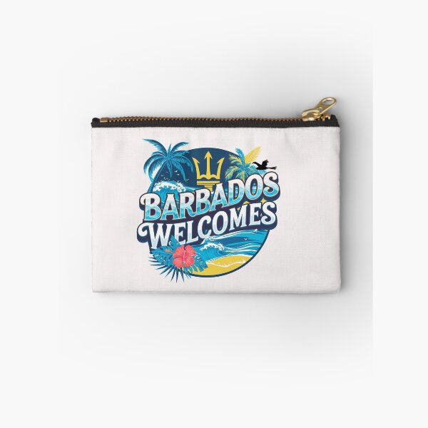 Item preview, Barbados Welcomes  Flag Map Culture designed and sold by AnimalsDH305.