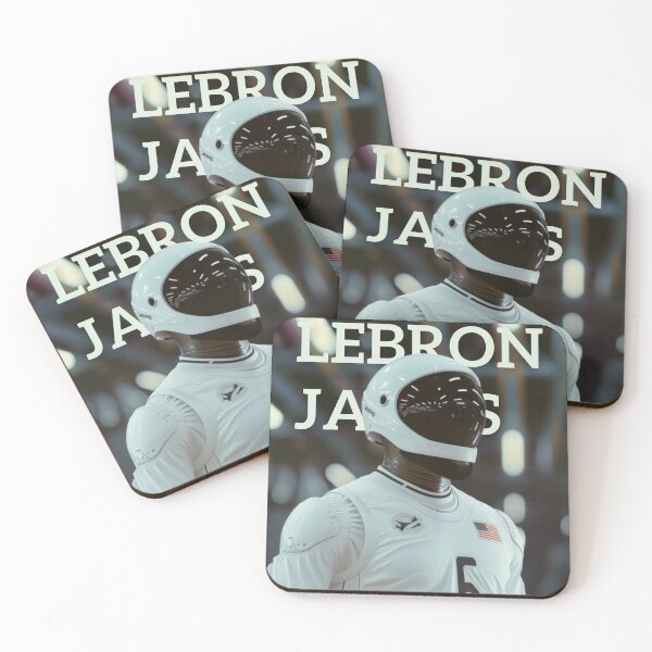 Item preview, LeBron James Astronaut T-Shirt - Futuristic Interstellar Style designed and sold by Renew Virtual store.
