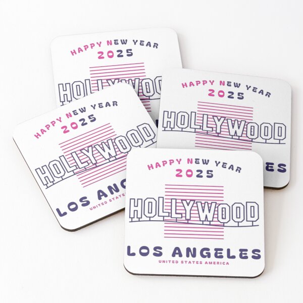 Artikelvorschau, Frohes neues Jahr Los Angeles USA 2025 T-Shirt entworfen und verkauft von Scouts4ever.