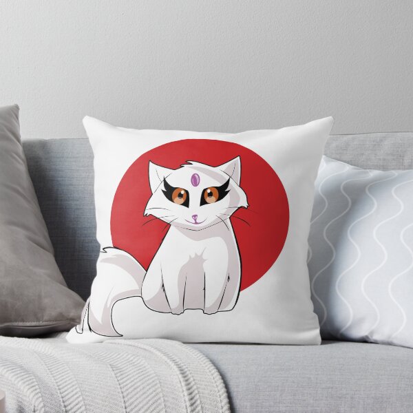 Item preview, Japanese manga white cat designed and sold by asamijess.