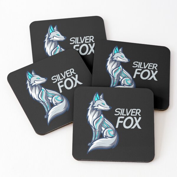 Item preview, Cybernetic Silver Fox designed and sold by Text2tee.