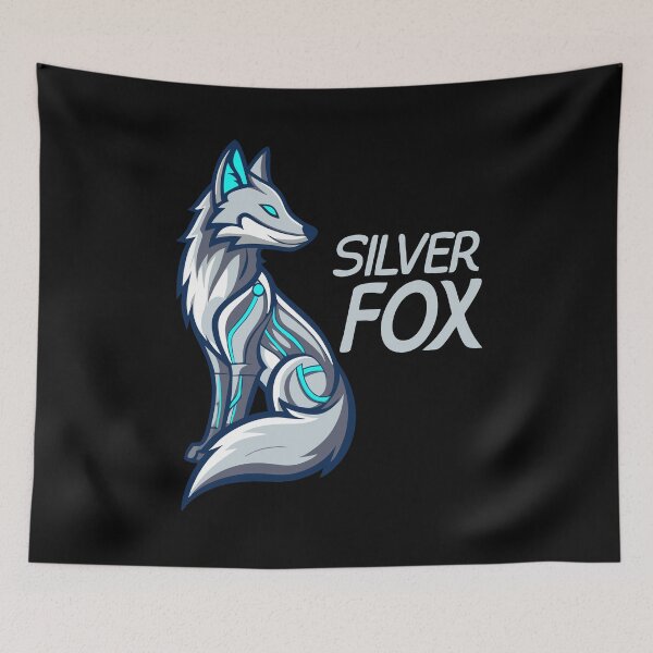 Item preview, Cybernetic Silver Fox designed and sold by Text2tee.