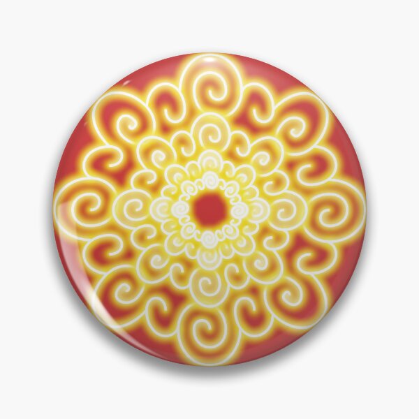 Item preview, Neon effect sun design #3 red background designed and sold by PEB-creative24.