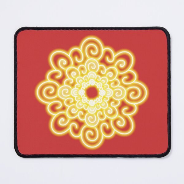 Item preview, Neon effect sun design #3 red background designed and sold by PEB-creative24.