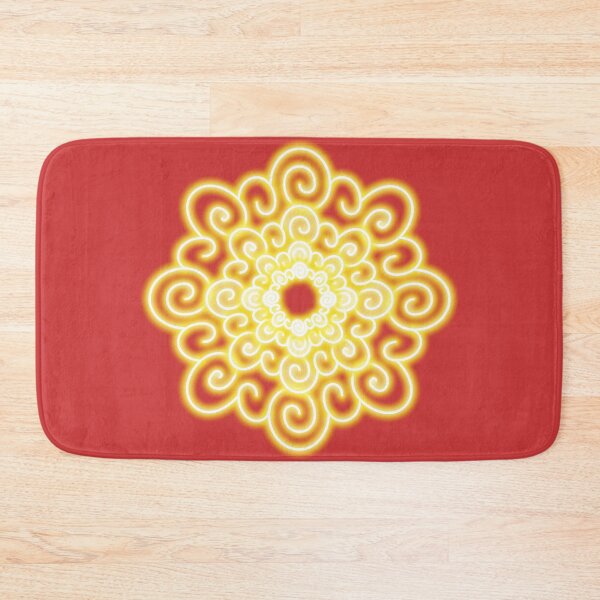 Item preview, Neon effect sun design #3 red background designed and sold by PEB-creative24.