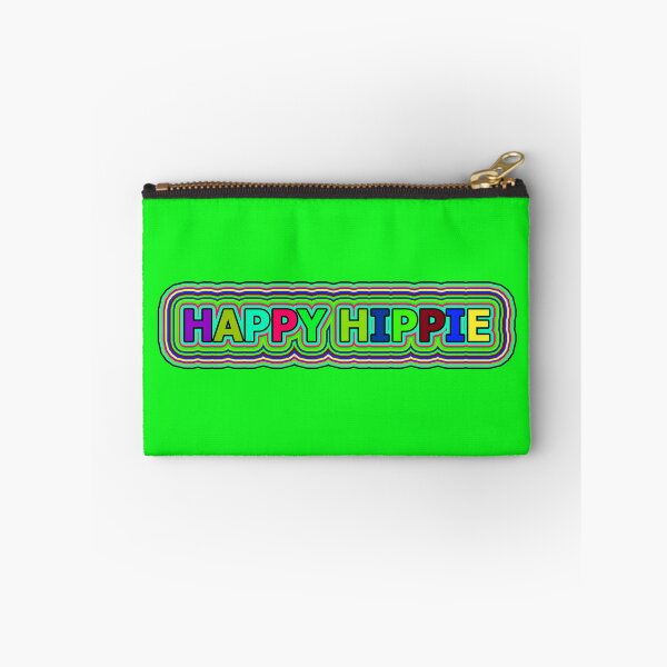 Item preview, Happy Hippie Colorful Words Trippy Retro Hippie Lines 2 of 4 designed and sold by Beachy.