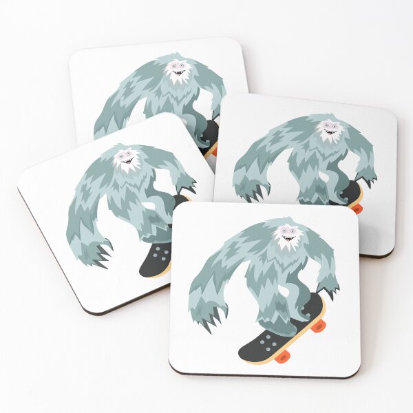 Item preview, Yeti Skateboarder designed and sold by AMERICANCHEEZ.