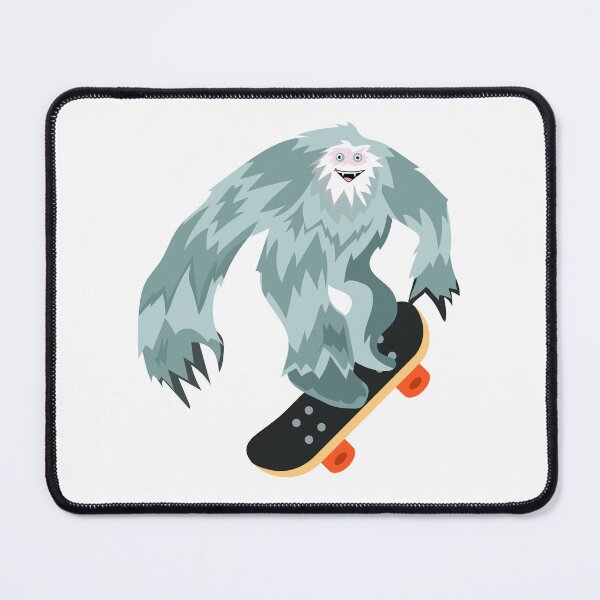 Item preview, Yeti Skateboarder designed and sold by AMERICANCHEEZ.
