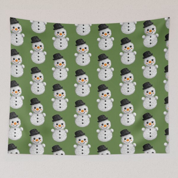 Item preview, New Year Celebration Decorations: Creative Snowman Illustration Ideas for Christmas and New Year Gifts designed and sold by Pandositive.