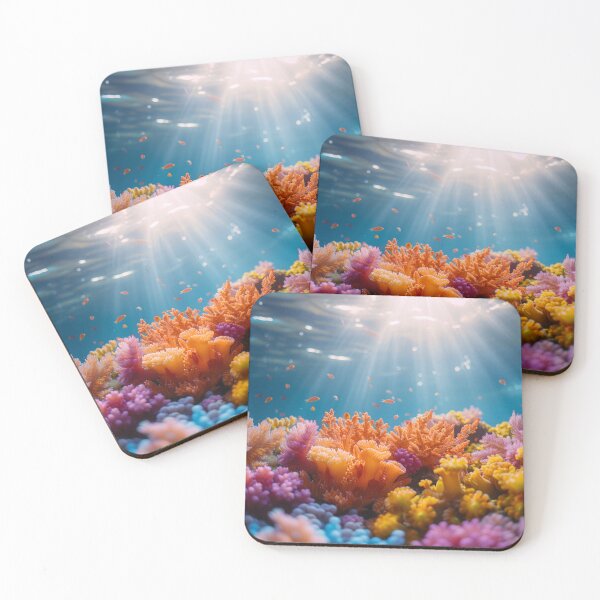 Item preview, Marine - Coral Atoll designed and sold by KootenayDesigns.