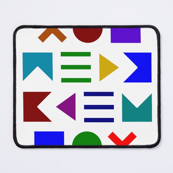 Item preview, Geometrical colorful pattern "bcem nox" designed and sold by zzerga.