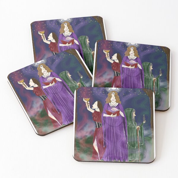 Item preview, The Maiden, The Mother, and The Croan.  designed and sold by illustratively J. artworks.