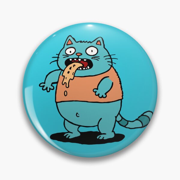 Item preview, Barfing Cat - Funny Doodle Design designed and sold by Bleak Shirt.