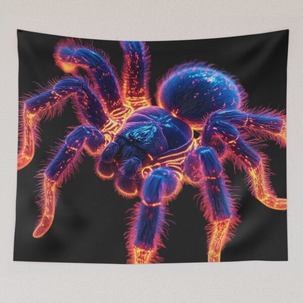 Item preview, Neon Arachnid Majesty designed and sold by AI-Only Creations.