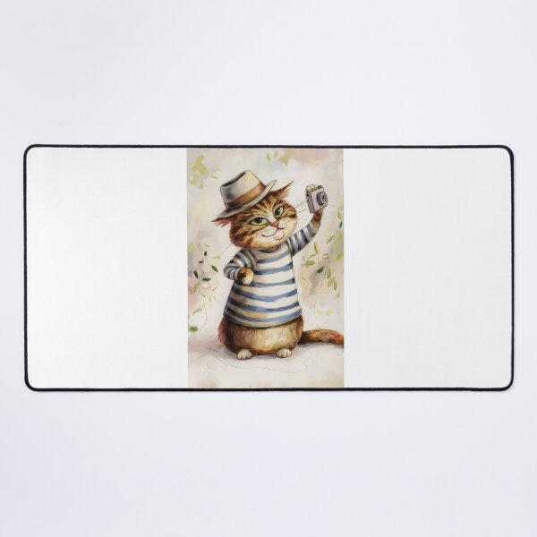 Item preview, The cat takes a selfie designed and sold by Cherry-Cat.