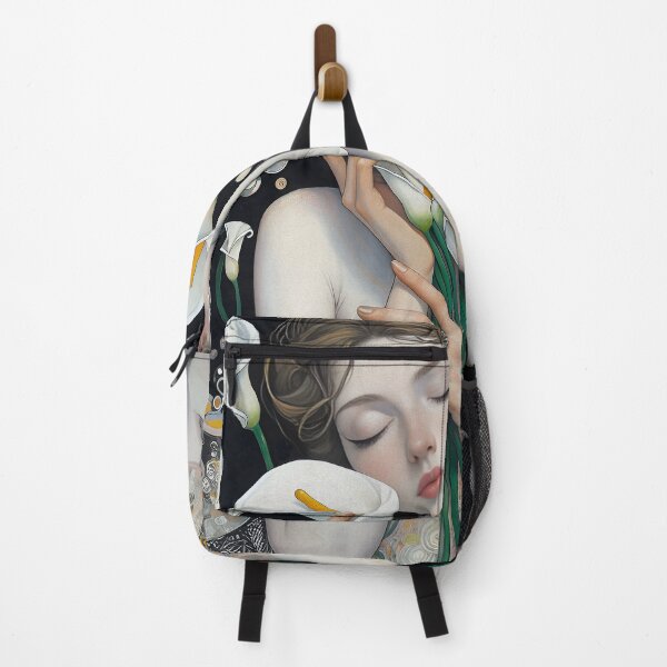 Item preview, "Girl and Calla Lilies" is not just a painting, but a real cocktail of charm and floral flirtation! designed and sold by aleksandr13.