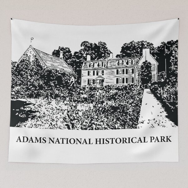 Item preview, Adams National Historical Park designed and sold by Lakeric Cityscapes.