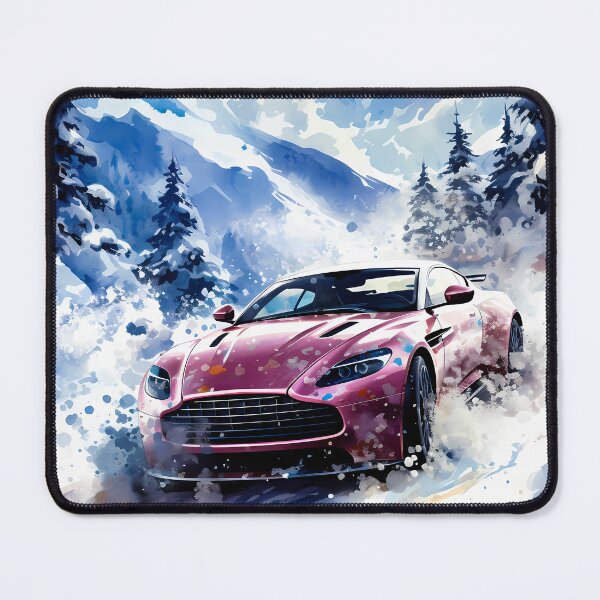 Item preview, Snowy Escape With British Supercar designed and sold by RevUpDesign.