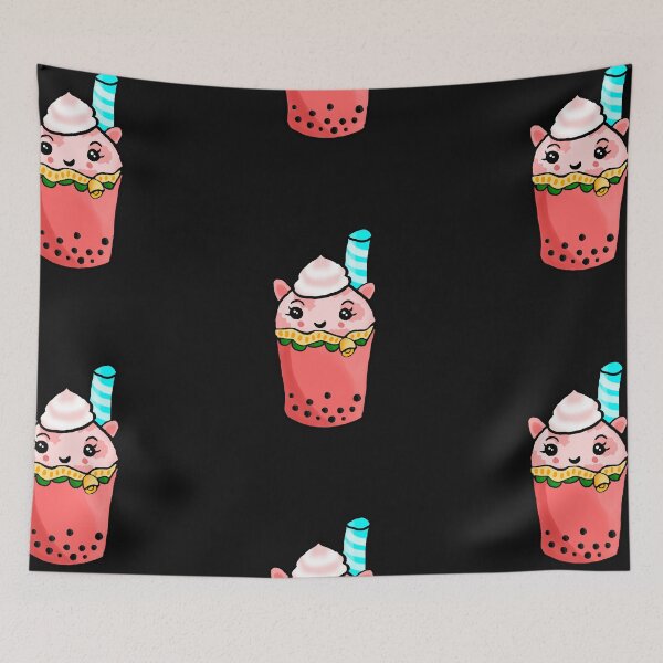 Item preview, Strawberry Cow Bubble tea designed and sold by kestrada2906.