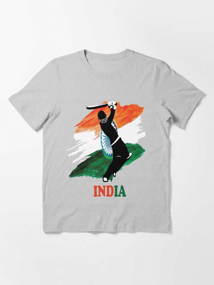 "India Cricket T Shirt" Tshirt by Babacarino Redbubble