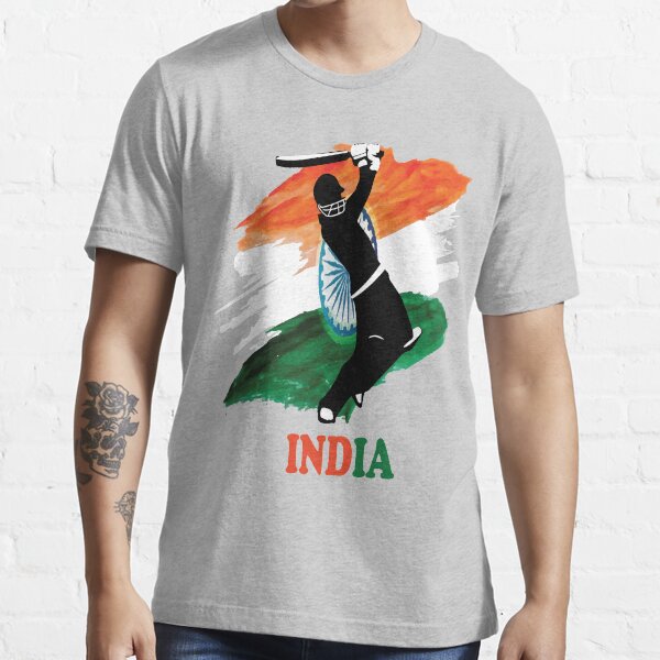 "India Cricket T Shirt" Tshirt for Sale by Babacarino Redbubble